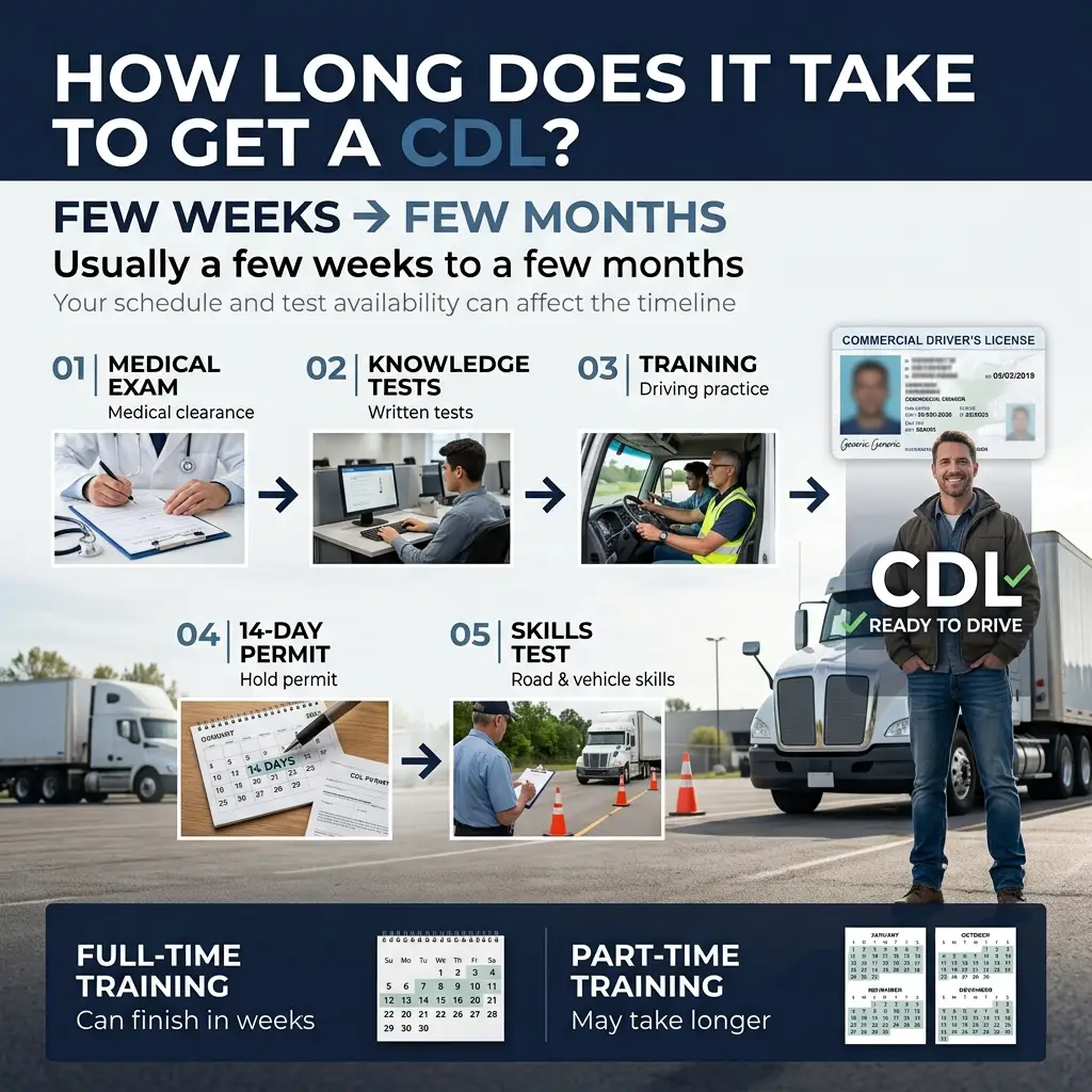 How Long Does It Take to Get a CDL?