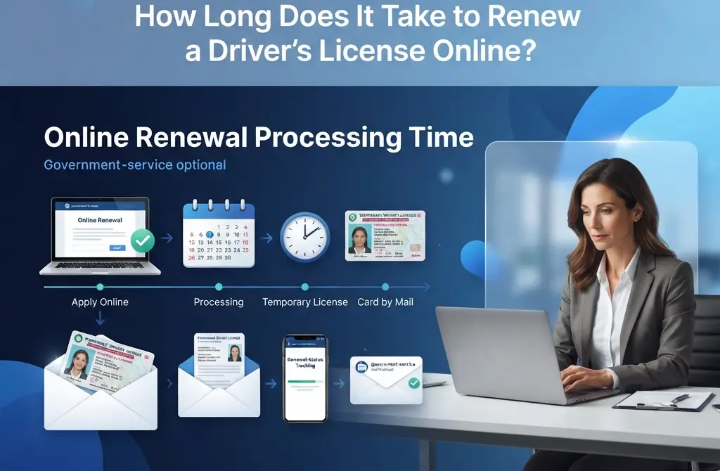 How Long Does It Take to Renew a Driver's License Online?