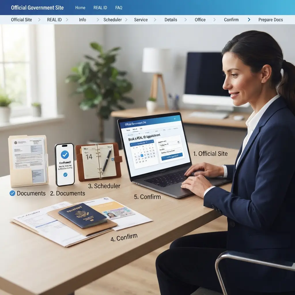 How to Book a REAL ID Appointment Step by Step