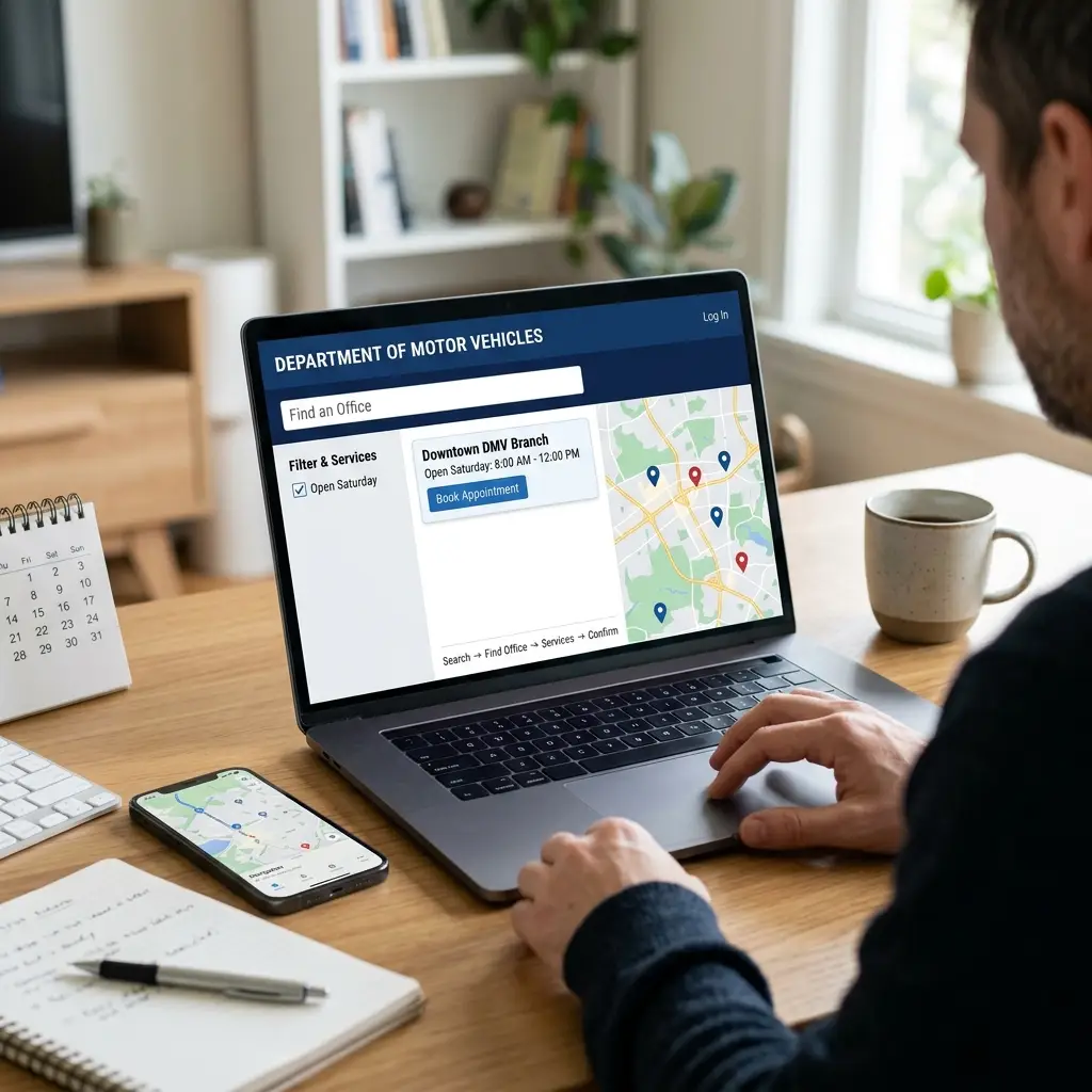 How to Find a DMV Open on Saturday: Step by Step