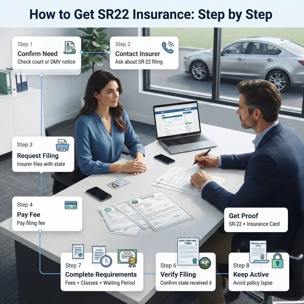 How to Get SR22 Insurance: Step by Step