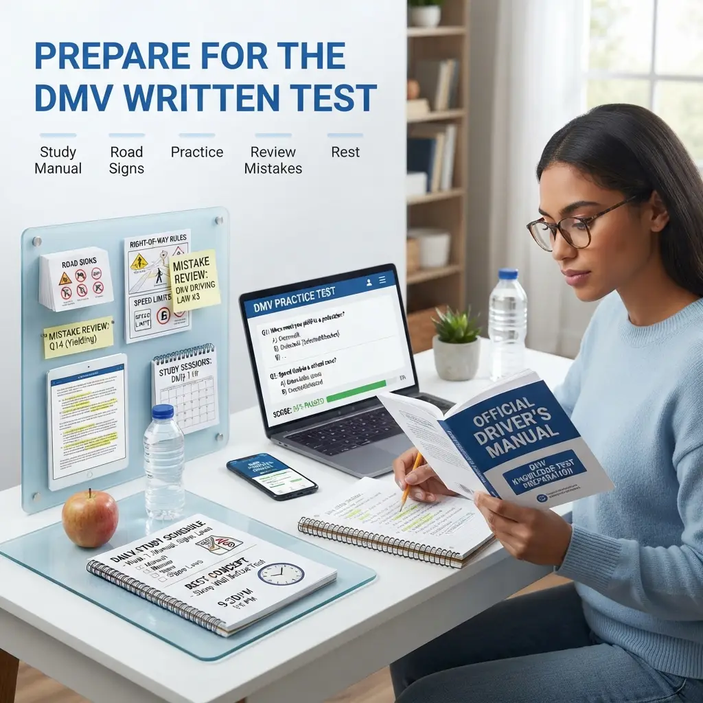 How to Prepare for the DMV Written Test