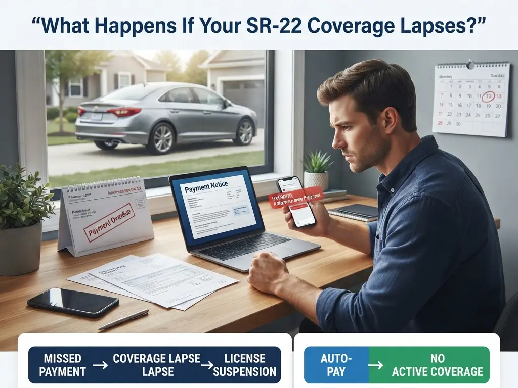 What Happens If Your SR-22 Coverage Lapses?