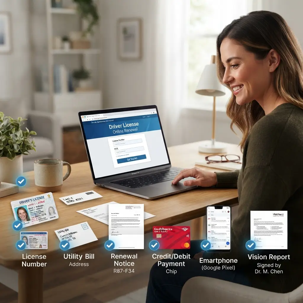 What You Need Before You Renew Online