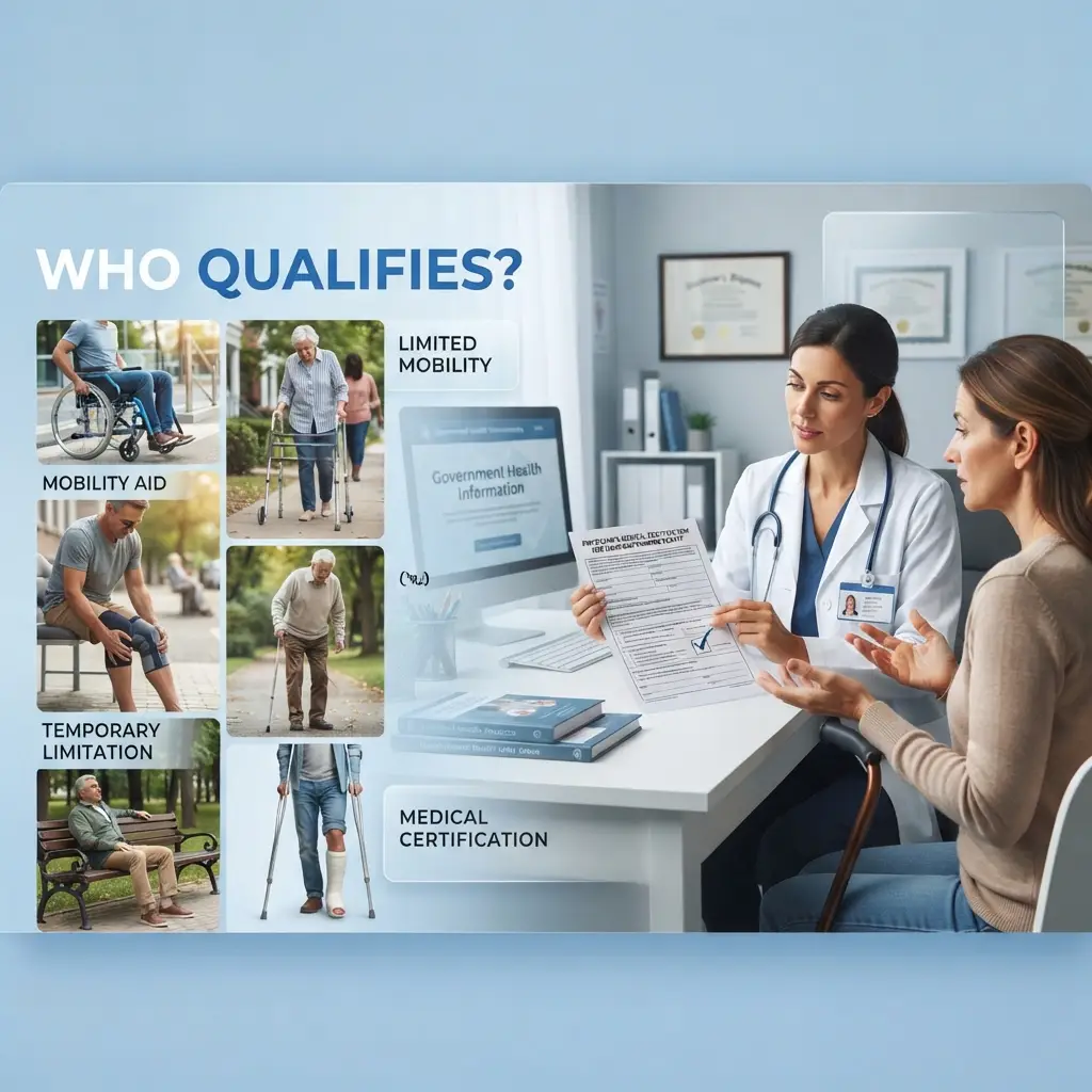 Who Qualifies for a Handicap Parking Permit?