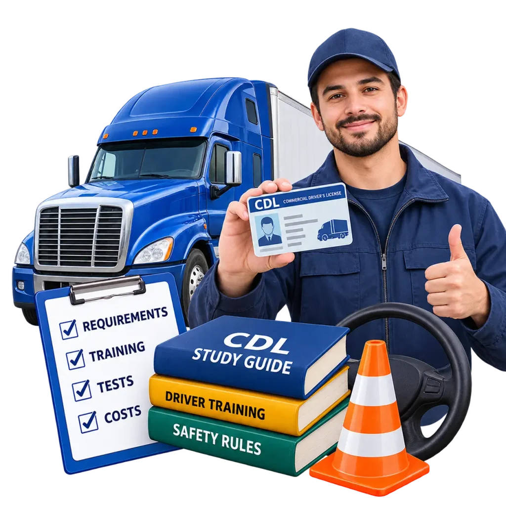 How to Get a CDL: Requirements, Training, Tests, and Costs