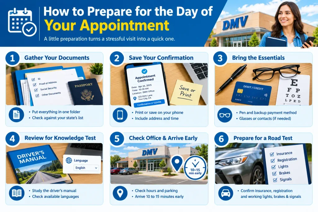 How to Prepare for the Day of Your Appointment