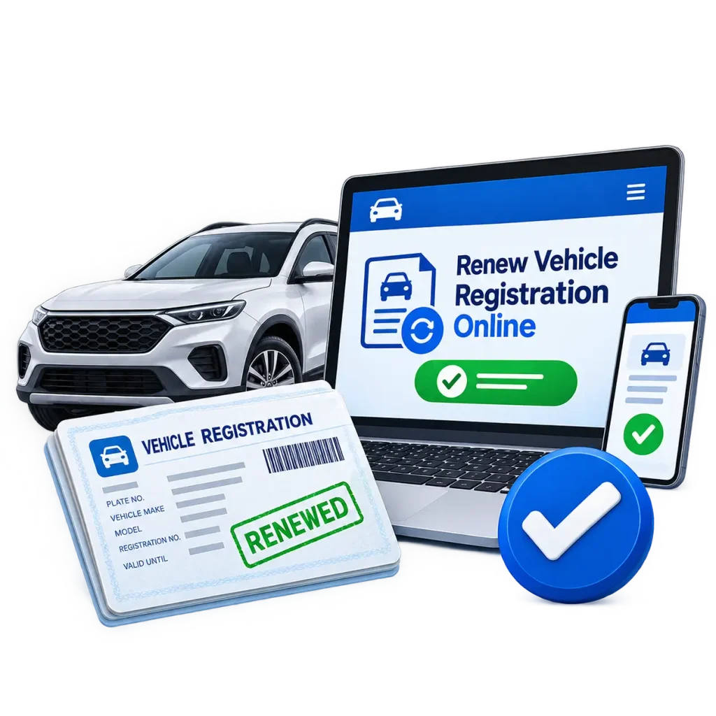 Renew Vehicle Registration Online: Requirements, Fees, and Step-by-Step Process