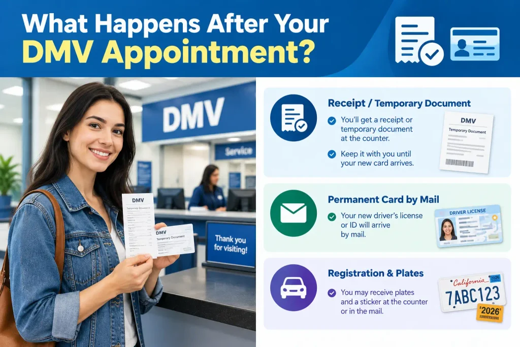What Happens After Your DMV Appointment?
