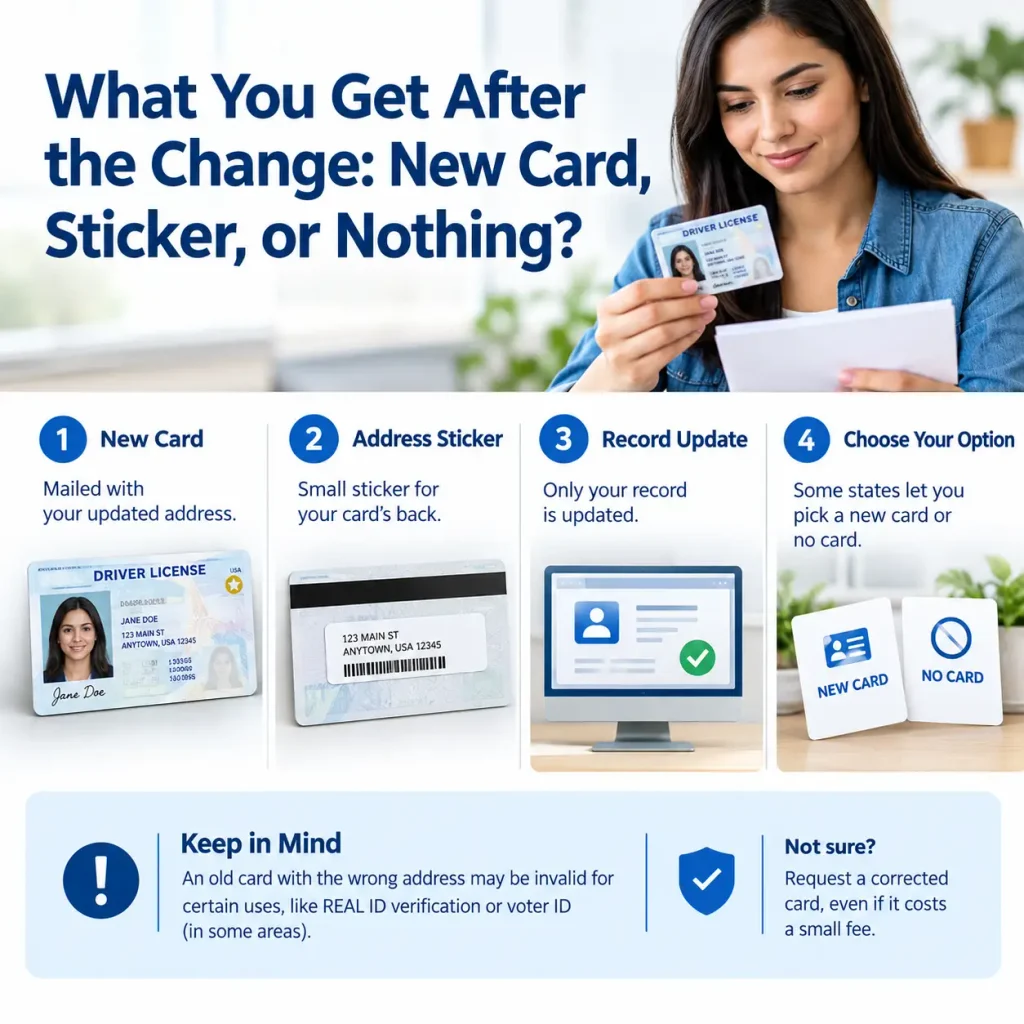What You Get After the Change: New Card, Sticker, or Nothing?