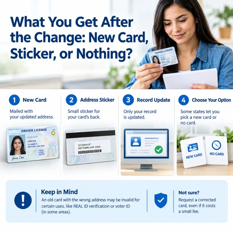 How to Change Address on Driver’s License: Online, By Mail, or In Person